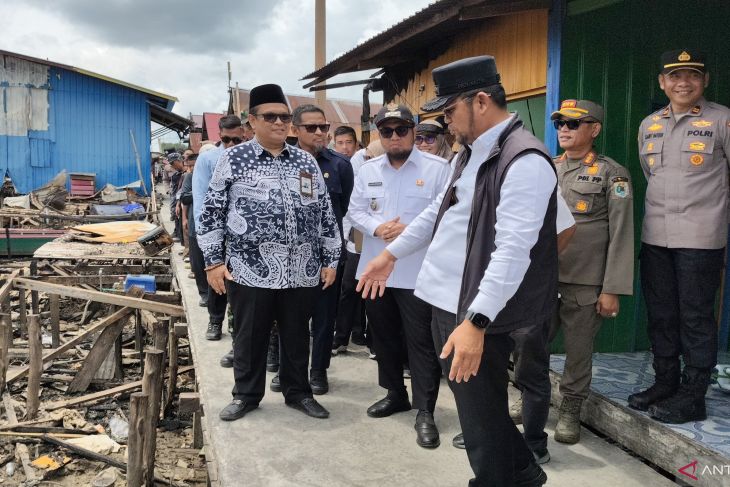 Gubernur Kaltim minta Baznas bangun rumah korban kebakaran di Paser