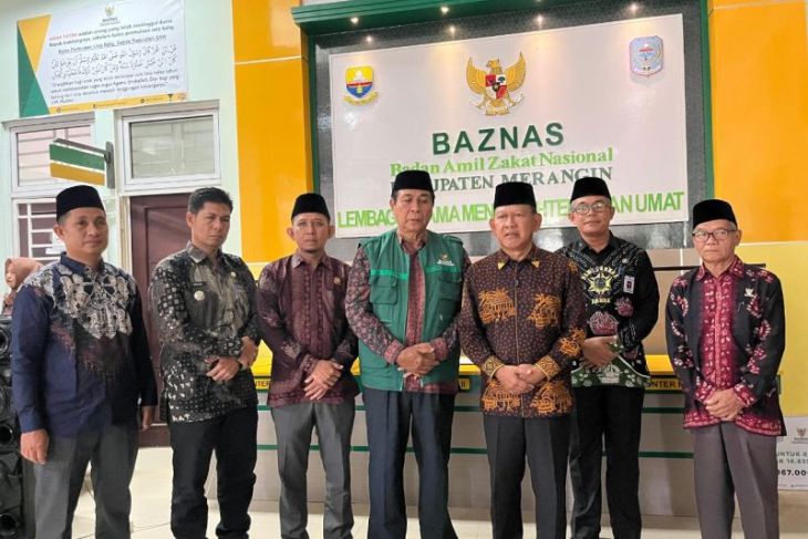 Baznas Merangin salurkan Rp3,65 miliar untuk santuni fakir miskin dan anak yatim