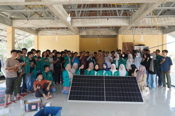 Mahasiswa USK terapkan inovasi panel surya untuk korban bencana Pidie Jaya