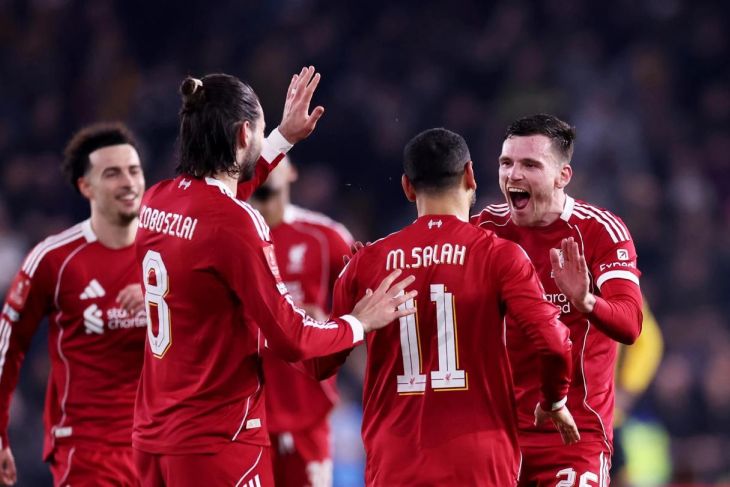 Liverpool melaju ke perempat final Piala FA