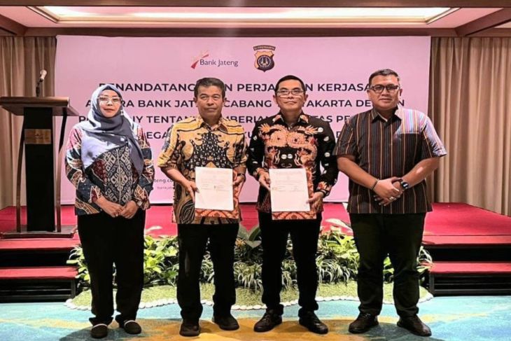 Bank Jateng cabang Yogyakarta jalin sinergi dengan Polda DIY untuk fasilitas kredit