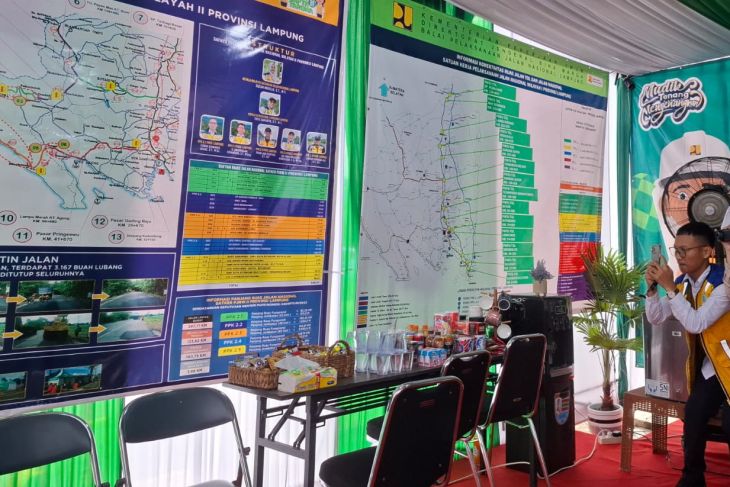 12 posko disiagakan di jalan nasional Lampung saat arus mudik dan balik Lebaran 2026