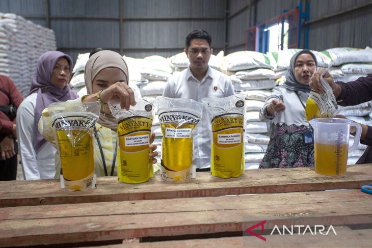 Persiapan penyaluran bantuan pangan