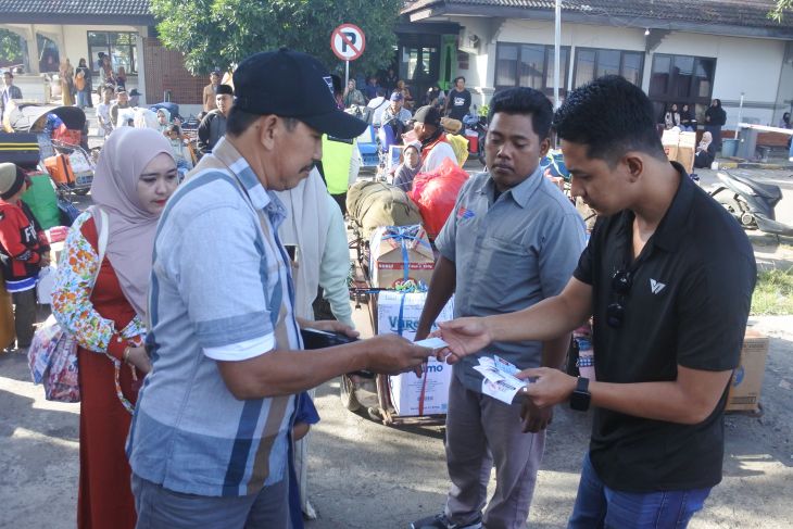 Mudik menggunakan kapal cepat