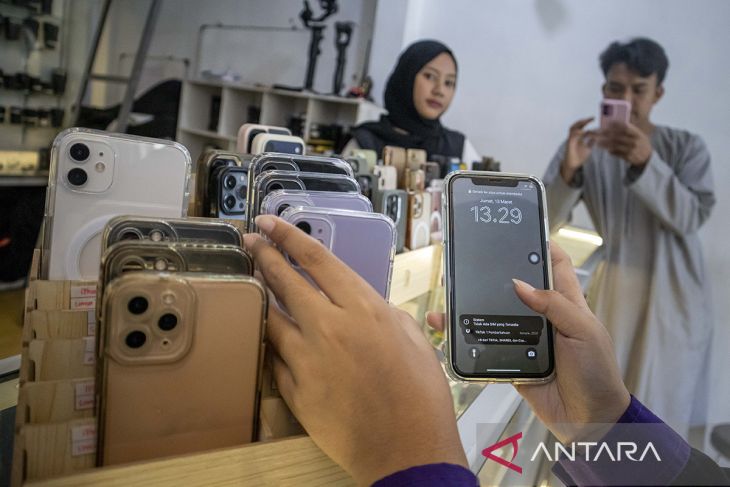 Penyewaan iPhone di Cimahi meningkat jelang Lebaran