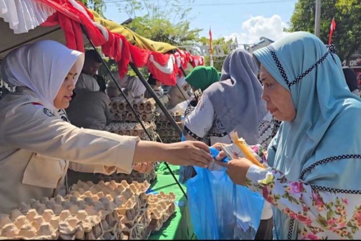 Korem Lilawangsa gelar bazar murah bantu masyarakat jelang Idul Fitri