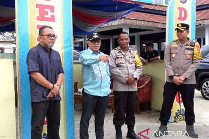 Bupati dan Kapolres tinjau Pospam Boliyohuto jelang Idul Fitri