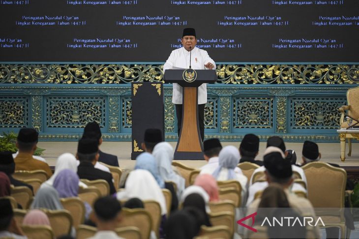 Seskab: Presiden Prabowo malam takbiran di Sumut, lebaran di Aceh