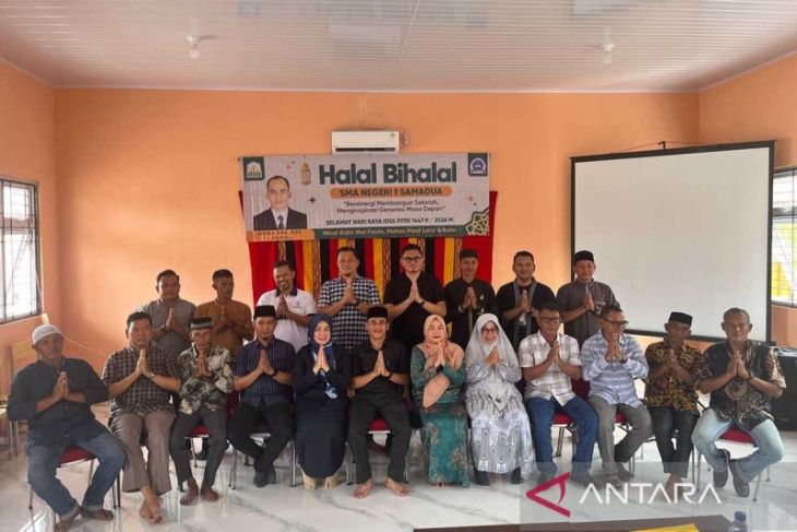 SMA Samadua gelar halalbihalal bersama alumni, ini pesan kepala sekolah