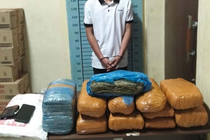 Polres Aceh Tenggara gagalkan peredaran 17,8 kilogram ganja