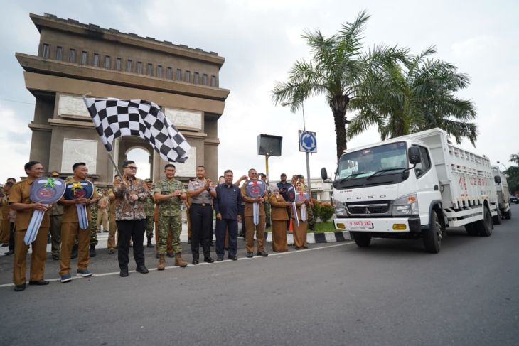Kabupaten Kediri terima 36 truk untuk KDMP dari pemerintah pusat