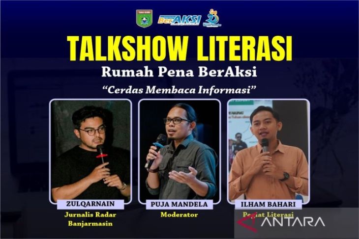 Komunitas di Tanah Bumbu siap meriahkan talkshow literasi Rumah Pena BerAksi