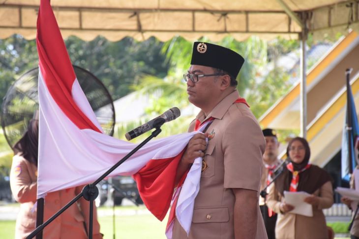 Pengurus Mabicab dan Kwarcab Pramuka Deli Serdang berkomitmen menjadi terbaik di Sumut