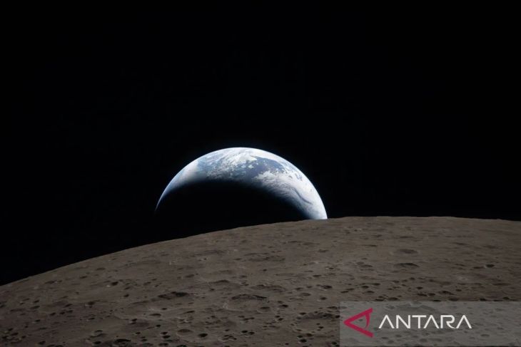 Begini potret Bumi dan Bulan dari pesawat ruang angkasa Orion
