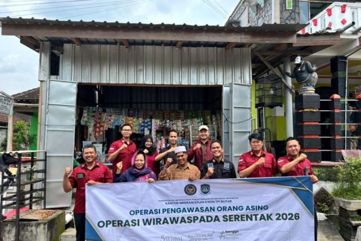 Imigrasi Blitar jaring empat WNA saat Operasi Wiraswaspada 2026