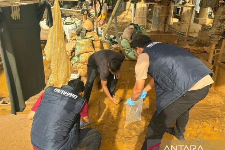 Polres Abdya temukan luapan limbah pengolahan emas di Babahrot