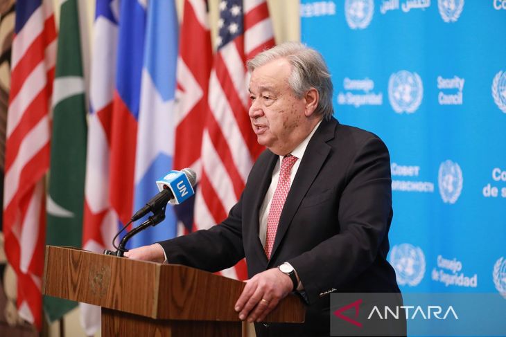 Sekjen PBB berharap gencatan senjata Rusia-Ukraina dapat terlaksana dengan sukses