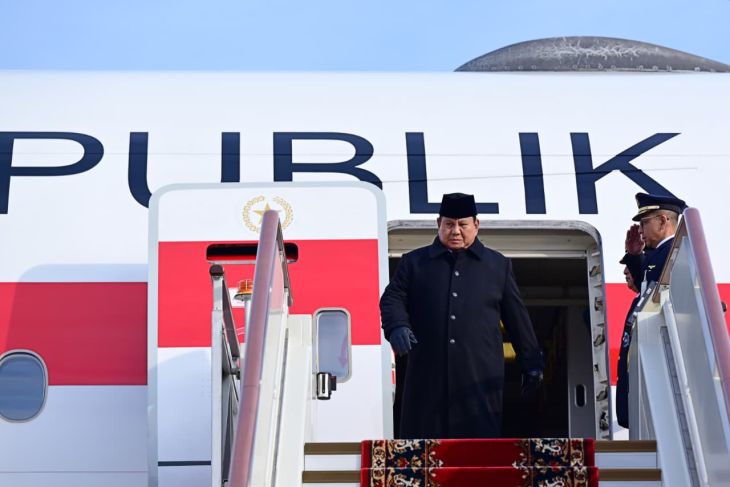 Presiden tiba di Rusia, perkuat kemitraan