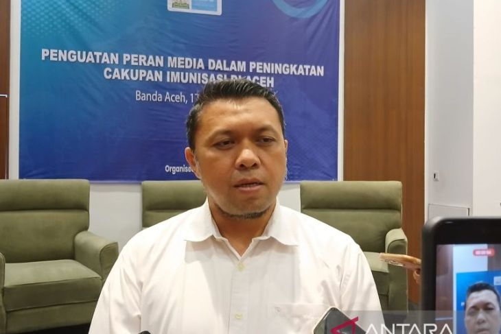 Dinkes siapkan imunisasi cegah campak bagi tenaga kesehatan Aceh