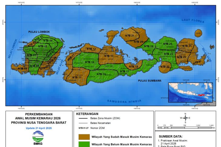 Lape alami 26 hari tanpa hujan jadi sinyal kemarau di NTB