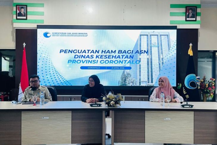 Kementerian HAM perkuat pemahaman HAM ASN kesehatan Gorontalo