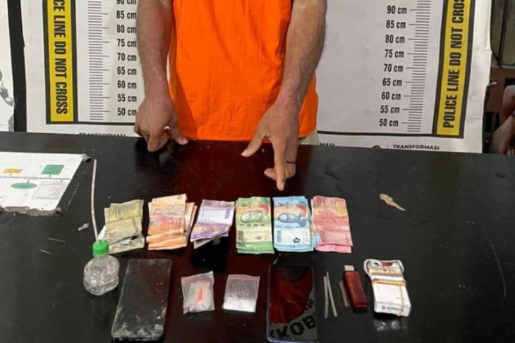 Bandar sabu diringkus di kebun sawit, lawan petugas pakai gunting