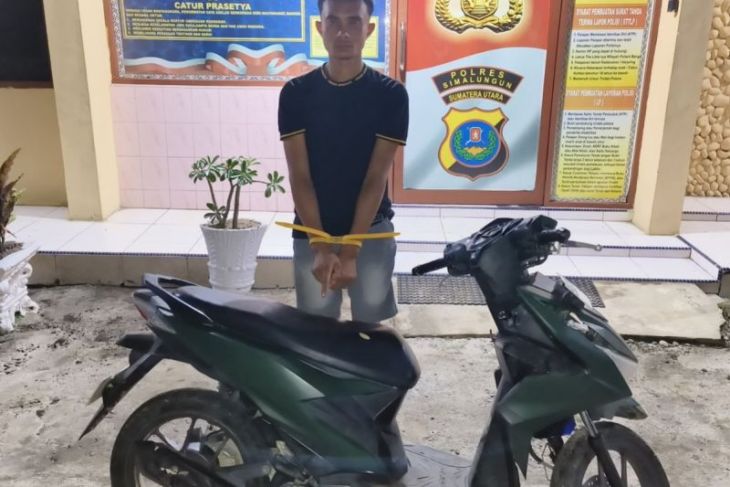 Maling motor tetangga, pelaku diringkus lima hari kemudian