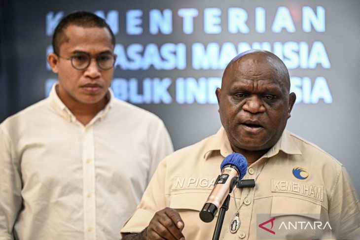 Menteri HAM usulkan jabatan nonoperasional Polri diisi sipil