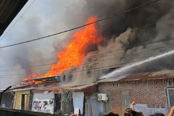 77 rumah di Lhokseumawe hangus terbakar, 251 jiwa mengungsi