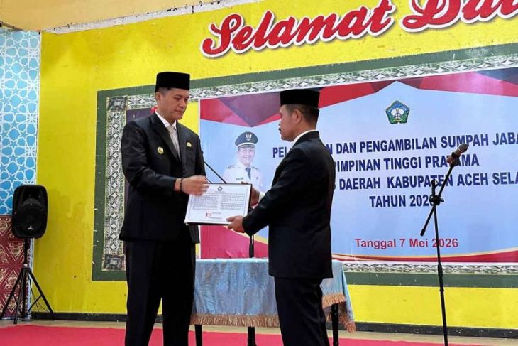 Diva Samudra Putra jabat Sekda Aceh Selatan