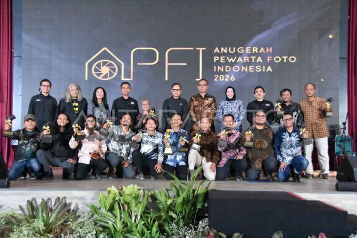 Empat pewarta foto ANTARA raih APFI 2026