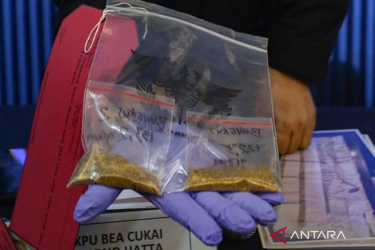 Bea Cukai Bandara Soeta gagalkan upaya penyelundupan emas ke India