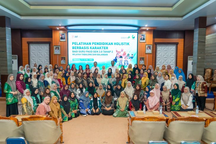 Guru PAUD Tabalong - Balangan ikuti penguatan pembelajaran PHBK
