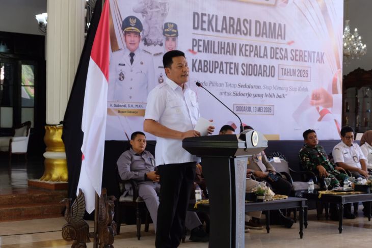Pemkab Sidoarjo gelar deklarasi damai Pilkades 2026