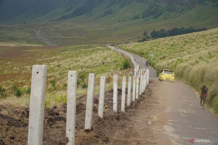 Progres penataan Jalur Lingkar Kaldera Tengger