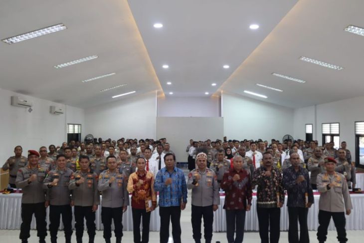 Kapolda: Polres Mimika berikan pelayanan humanis dan professional