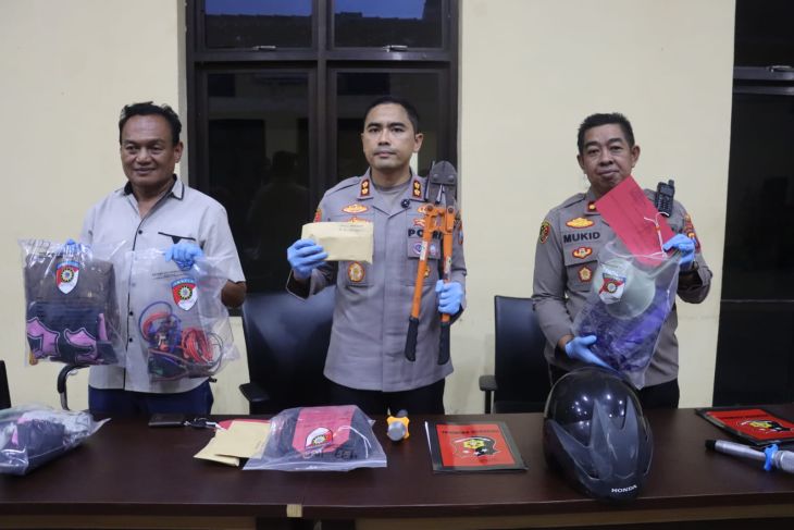 Polres Pacitan tangkap dua pelaku penyiraman cairan kimia