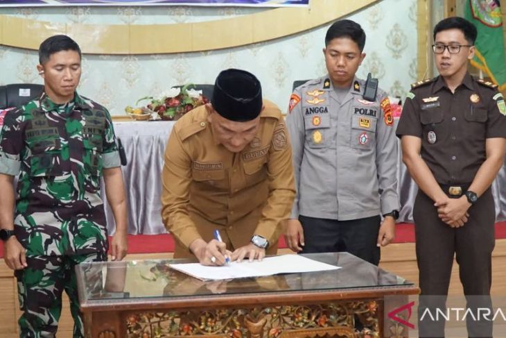 Bupati Sarolangun: Pilkades serentak diharapkan berjalan kondusif