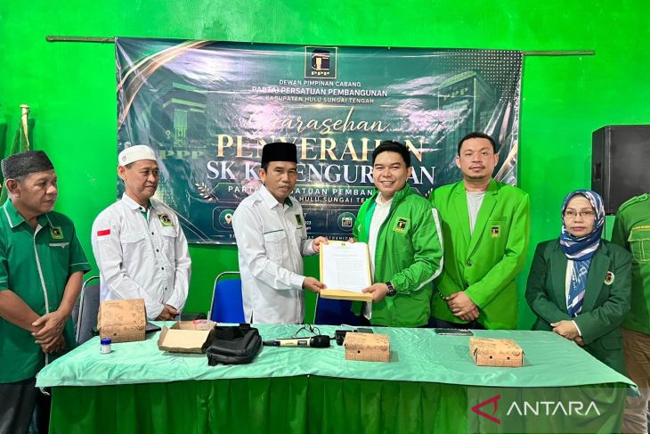 Ahmad Riduan pimpin DPC PPP HST masa bakti 2026--2031