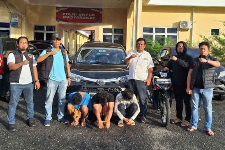 Polres Simalungun ungkap penangkapan dua kasus pencurian, lima tersangka