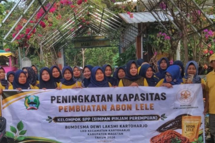 BUMDesma Dewi Laksmi Kartoharjo Magetan kembangkan pembuatan abon lele
