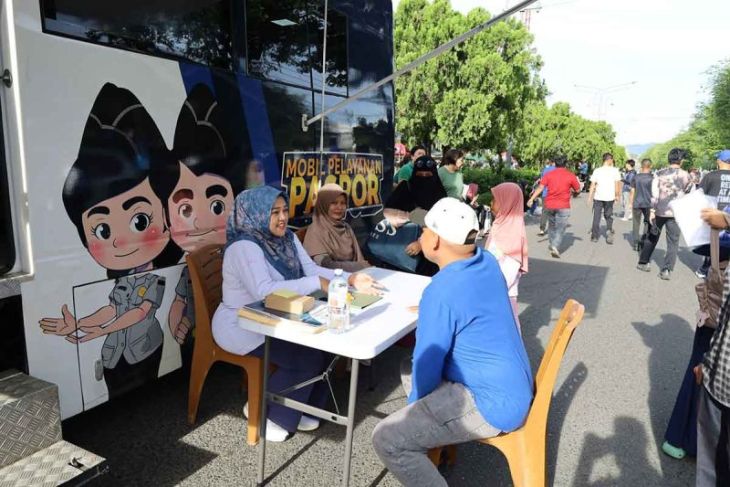 Imigrasi Banda Aceh layani permohonan paspor di CFD
