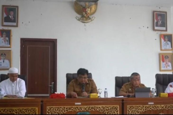 Sekda Zulhifni mematangkan persiapan MTQ ke-52 Merangin di Sungai Manau