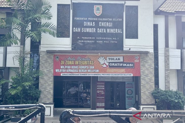 Dinas ESDM Kalsel digeledah Kejaksaan