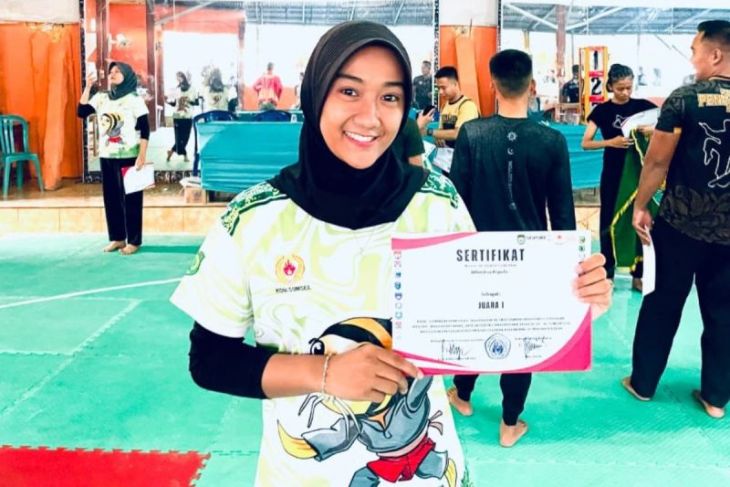 Mahasiswi UIN Jambi raih emas Kejuaraan IPSI Cup Sumatera Selatan