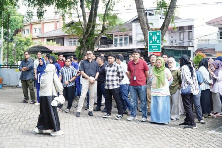 PLN UIP KLB gelar simulasi tanggap darurat bagi seluruh pegawai  untuk tingkatkan kesiapsiagaa