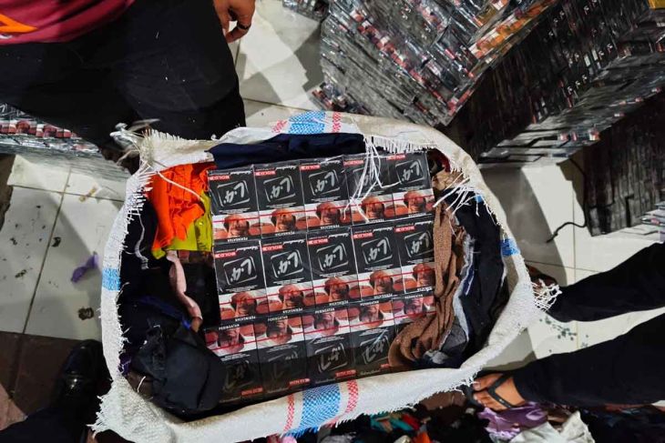 BC Banda Aceh sita 356.000 batang rokok ilegal yang dikirim via perusahaan pengiriman