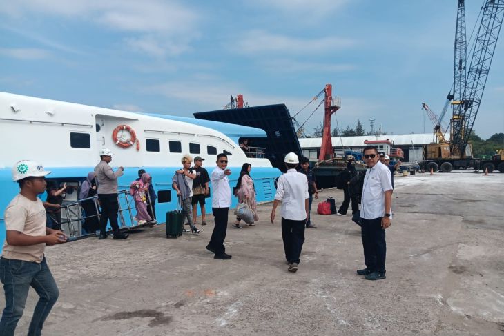 KSOP Tanjungpandan pastikan kapal Express Bahari 3 E laik laut untuk berlayar