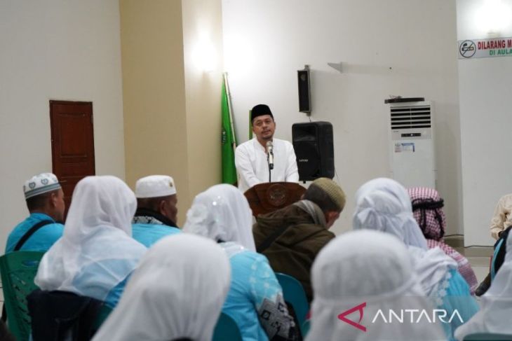 Begini pesan Bupati Paluta kepada 105 Jamaah Haji yang baru pulang dari Tanah Suci