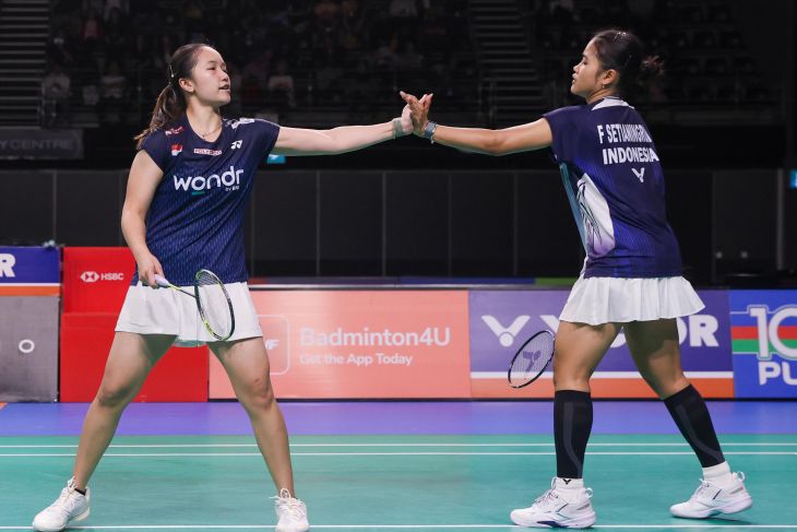 Rachel/Febi bawa Indonesia unggul 2-0 atas Taiwan